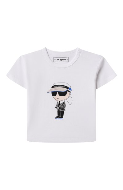 Комплект из футболки и шорт KARL LAGERFELD KIDS, арт. Z30502, фото 2