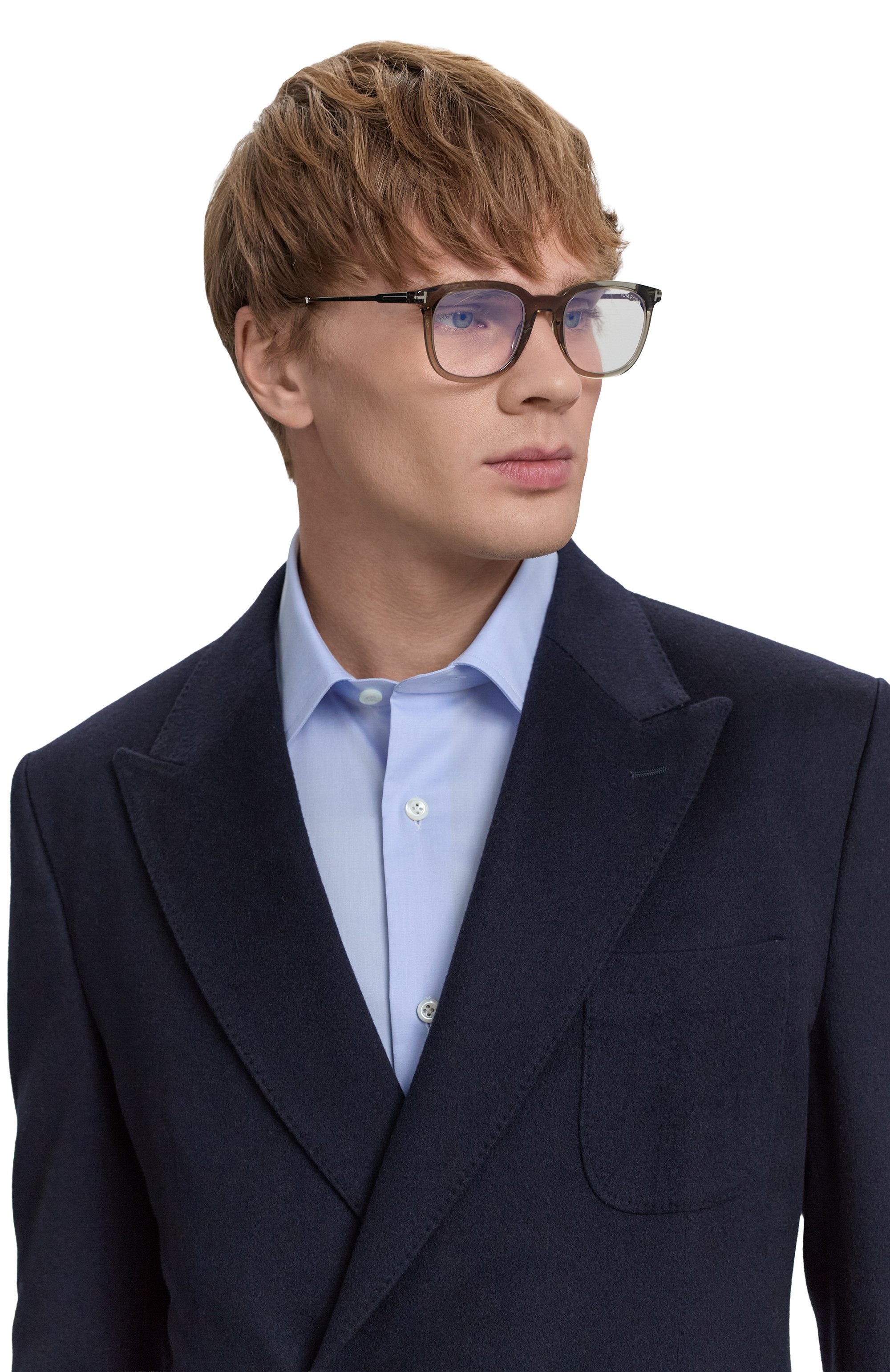 Оправа TOM FORD серого цвета по цене 52250 руб., арт. TF5904-B 096, фото 2 Оправа TOM FORD, арт. TF5904-B 096, фото 2