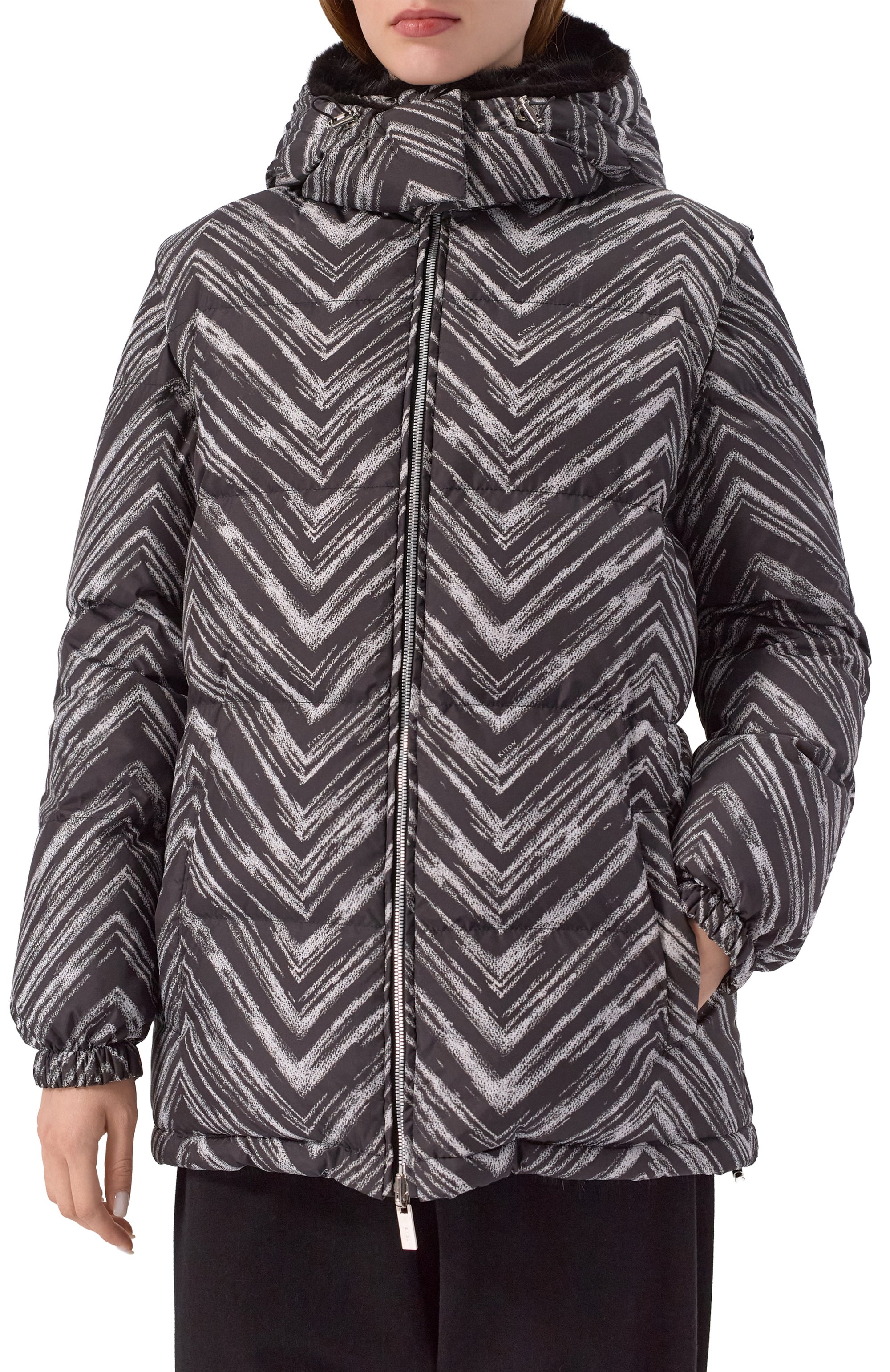 Двусторонний пуховик с подкладкой из норки KITON, арт. D58681K0560E01, фото 3