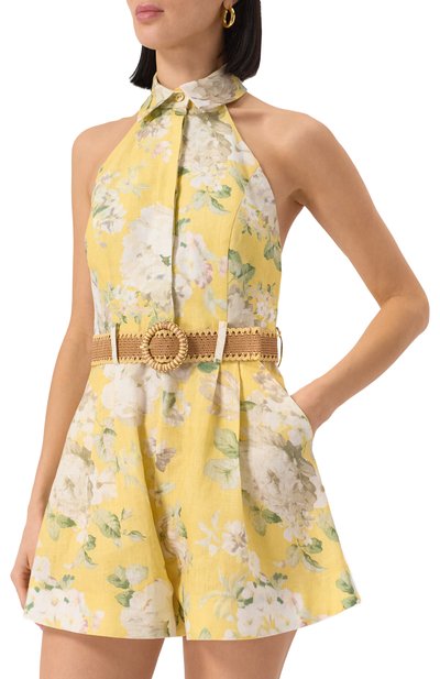 Льняной комбинезон ZIMMERMANN, арт. 3117YRS252, фото 3