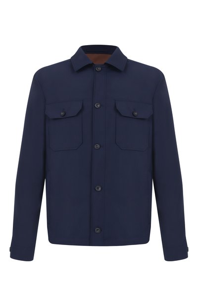 Мужская шерстяная куртка-рубашка CORNELIANI, арт. 25LI23-2518523