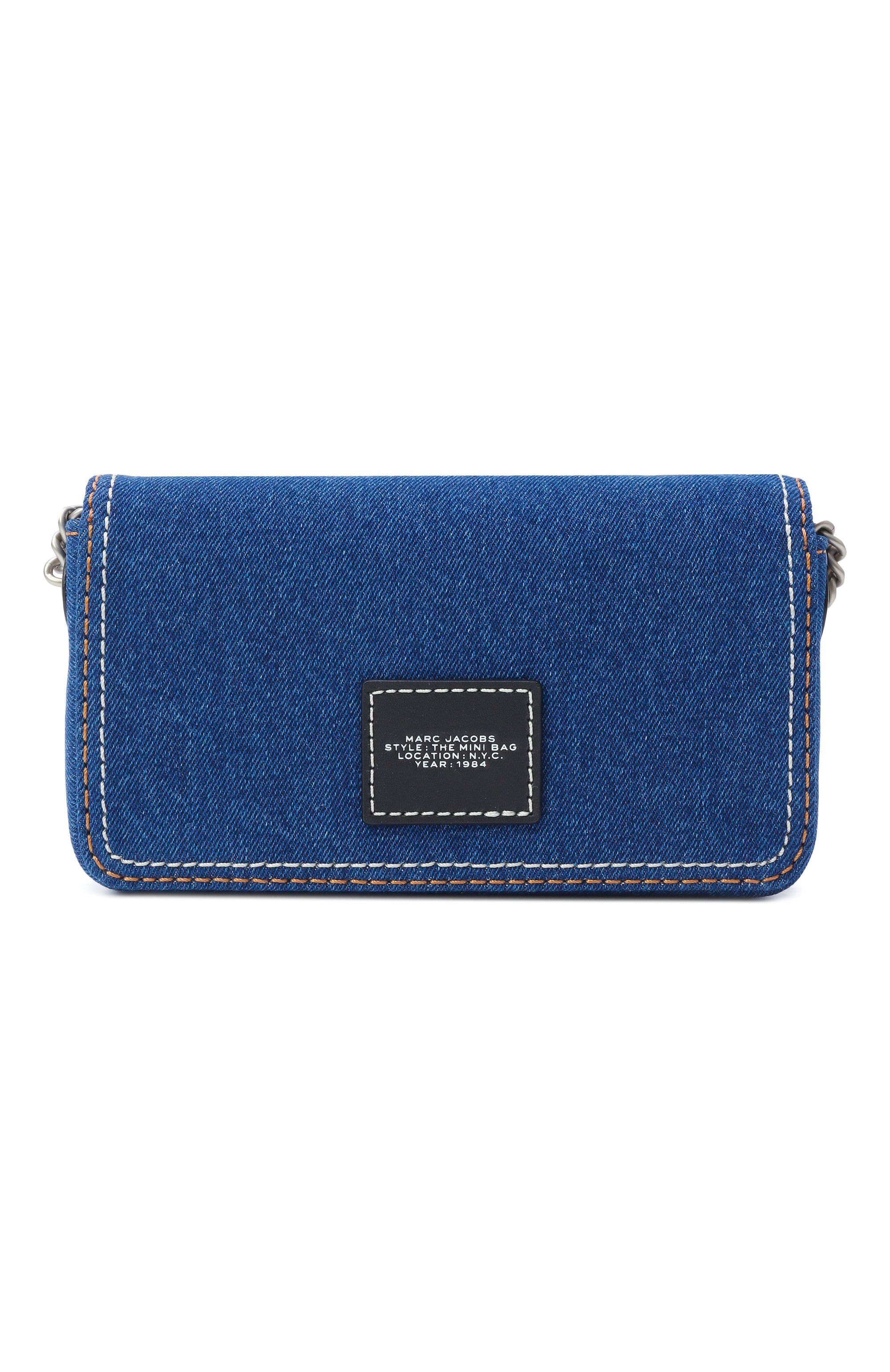 Сумка the mini bag MARC JACOBS (THE) синего цвета по цене 30700 руб., арт. 2F4SMN010S03, фото 6 Сумка the mini bag MARC JACOBS (THE), арт. 2F4SMN010S03, фото 6