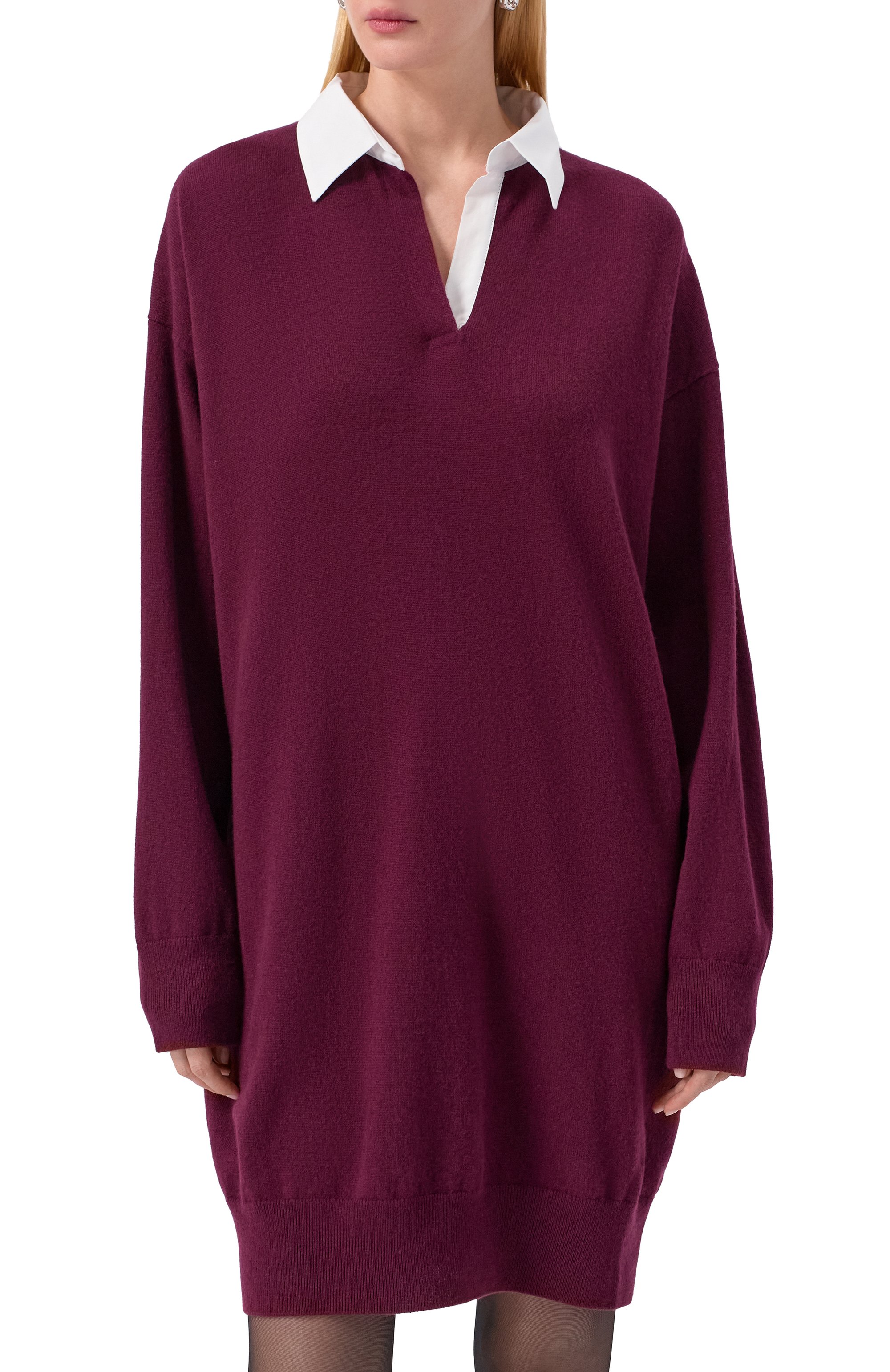 Платье из шерсти и кашемира MRZ, арт. FW25-0166, фото 3