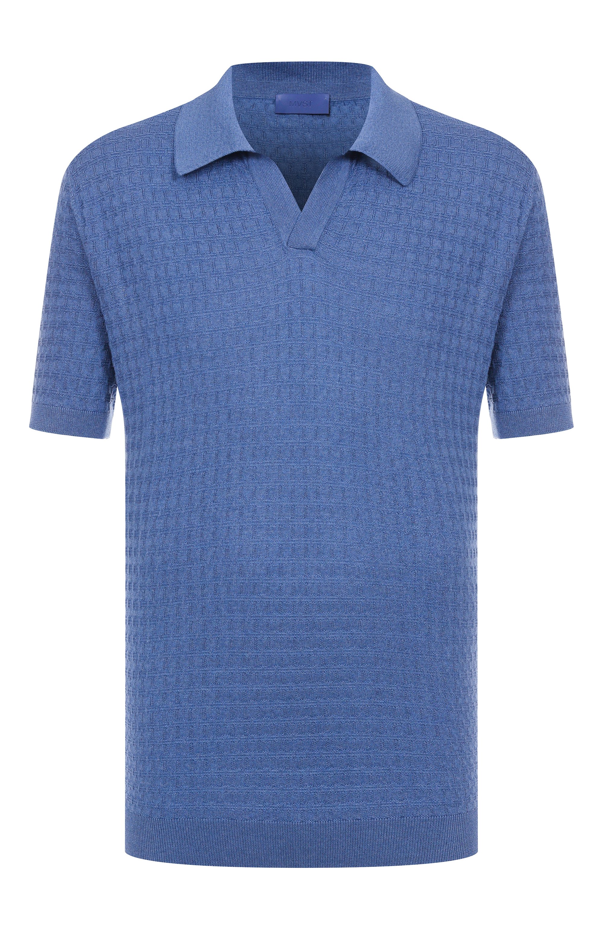 Поло из шелка и хлопка MVST, арт. MS61-650MUBIG, фото 1