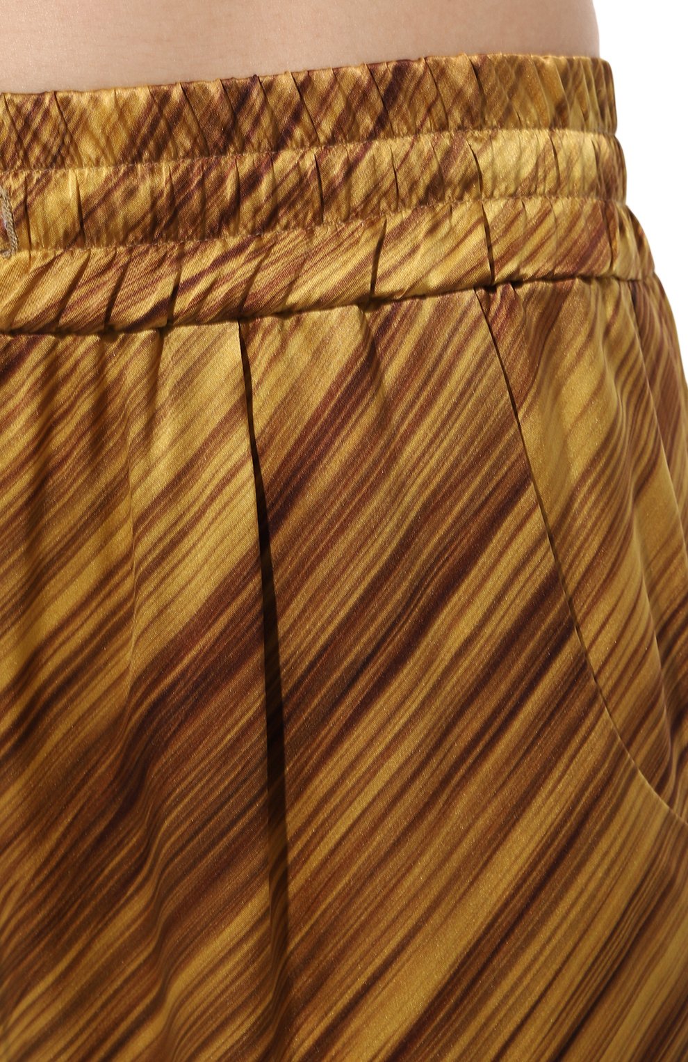 Шелковые брюки-карго KITON, арт. D57114K0978C, фото 5