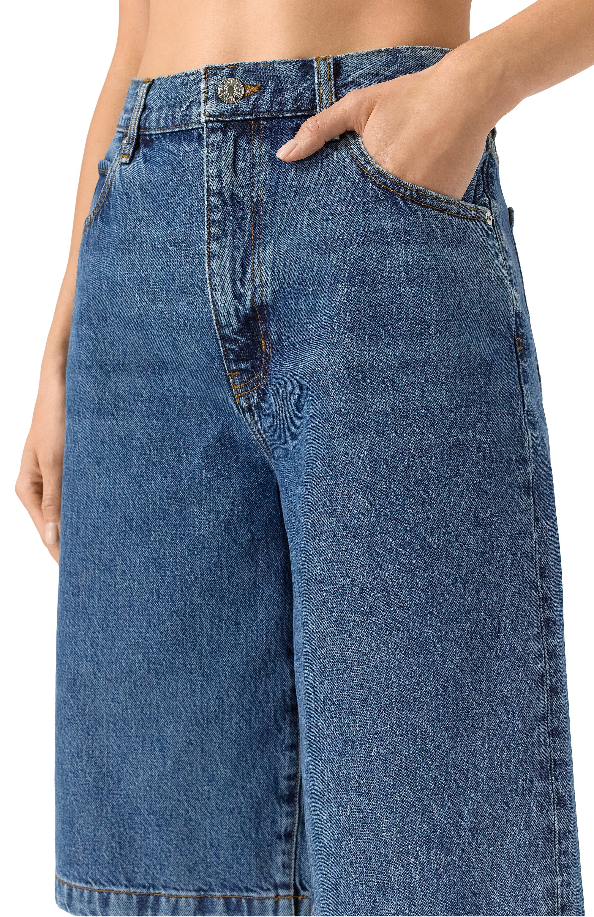 Джинсовые шорты FRAME DENIM, арт. WP25DSTB03, фото 5