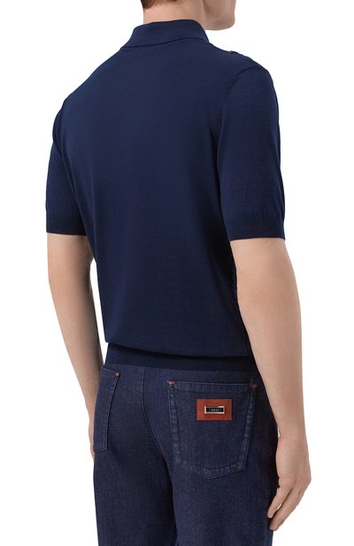 Поло из шелка и хлопка ZILLI, арт. KBP002M0144VBRDG0, фото 4