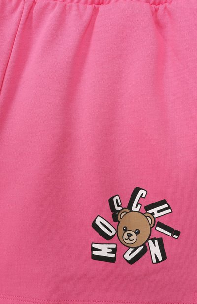 Хлопковые шорты MOSCHINO, арт. HDQ025/LCA19_001, фото 3