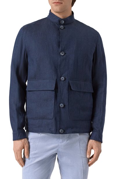 Льняная куртка HERNO, арт. GI000483U/17105Z, фото 3