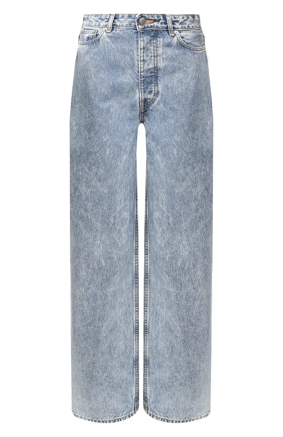 Джинсы GANNI голубого цвета по цене 20500 руб., арт. F4481, фото 1 Джинсы GANNI, арт. F4481, фото 1