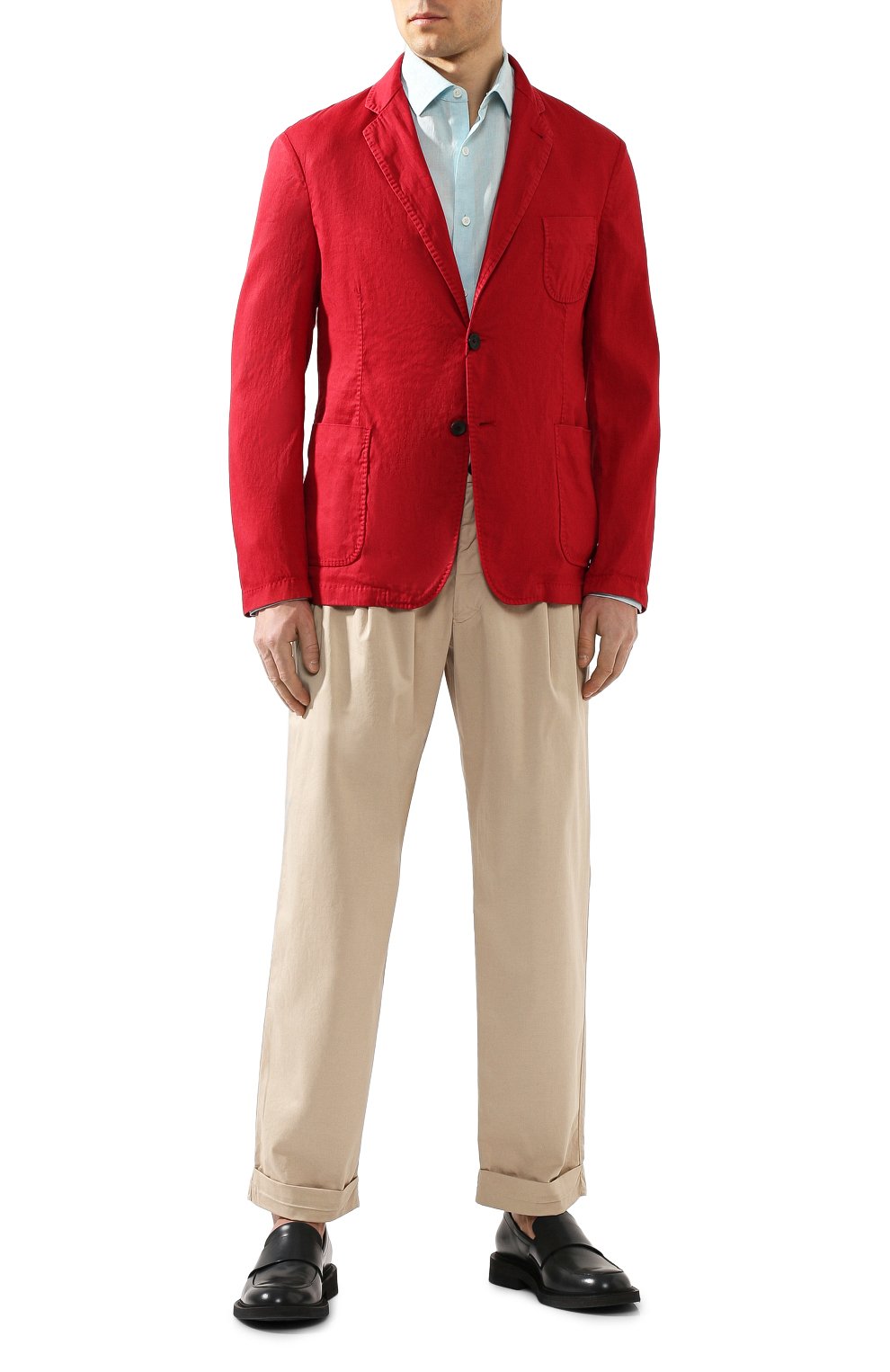 Льняная рубашка ZEGNA, арт. UUX38/SRF5, фото 2