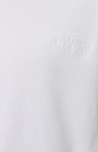 Хлопковая футболка MISSONI, арт. TS24SL00/BJ00GY, фото 5