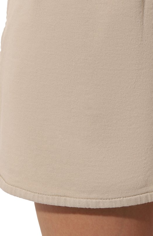 Хлопковые шорты Brunello Cucinelli MD869SB989 Бежевый  MD869SB989 Фото 5