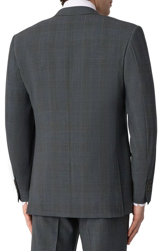 Шерстяной костюм Canali 11220/10-BR05573 Серый  11220/10-BR05573 Фото 5