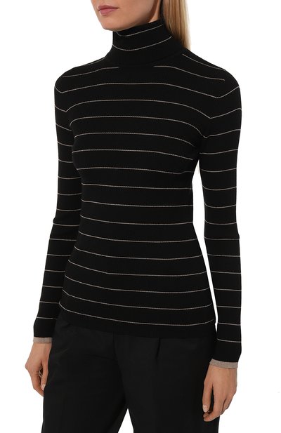 Водолазка из шерсти и кашемира BRUNELLO CUCINELLI, арт. M14818003, фото 3