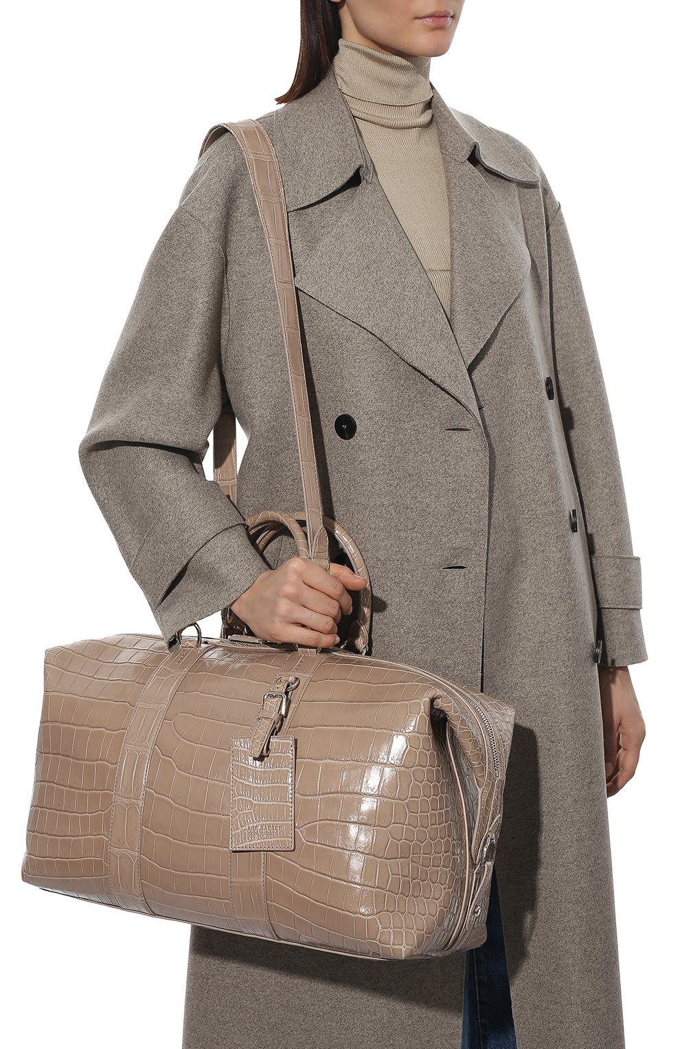 Сумка duffle из кожи аллигатора RALPH LAUREN, арт. 435867831/CP0R, фото 6