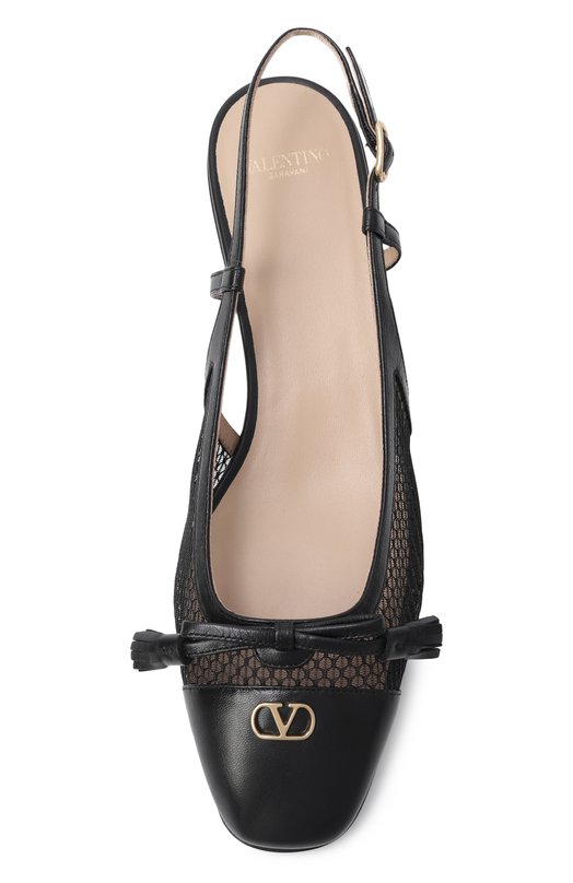 Комбинированные туфли Valet Du Roi Valentino 8W2S0MH0/PDY Чёрный  8W2S0MH0/PDY Фото 6