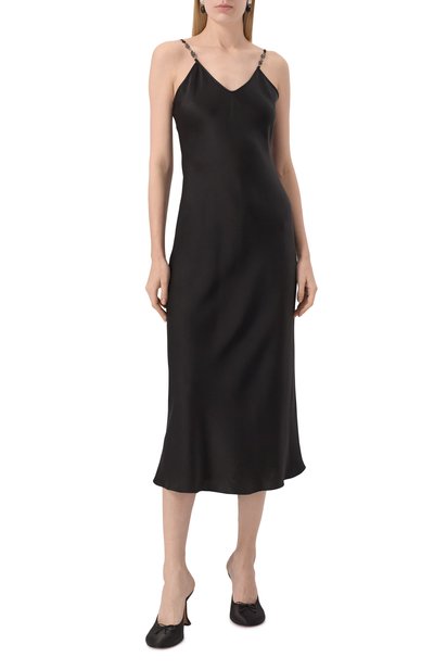 Атласное платье MAX MARA STUDIO, арт. RIVE, фото 3