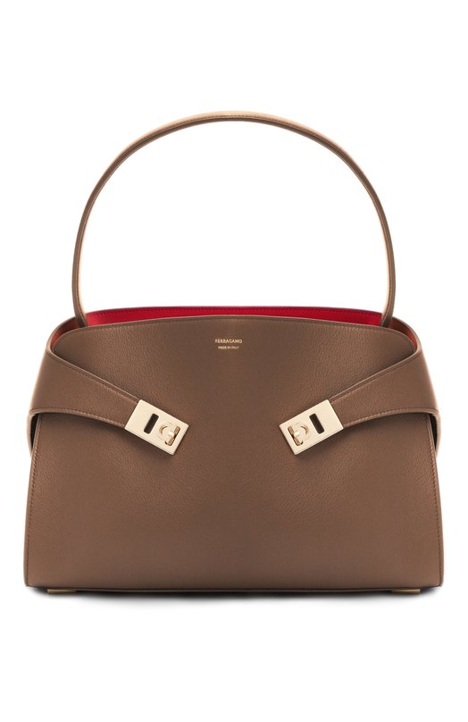 Сумка Hug Soft medium Ferragamo 219816/787834 Коричневый 219816/787834