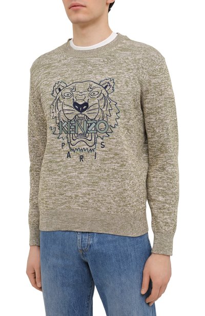Хлопковый свитер KENZO, арт. FC55PU6993XA, фото 3