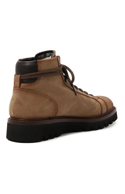 Ботинки из нубука W.GIBBS, арт. 0672001/NUBUCK FUR, фото 5