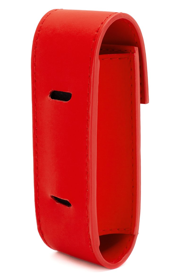 Женская сумка le porte rouge à lèvres JACQUEMUS красного цвета, арт. 194AC03/70490 | Фото 3 (Материал: Натуральная кожа; Размер: mini; Ремень/цепочка: На ремешке; Сумки-технические: Сумки через плечо; Драгоценные камни: Проставлено; Материал сплава: Проставлено)
