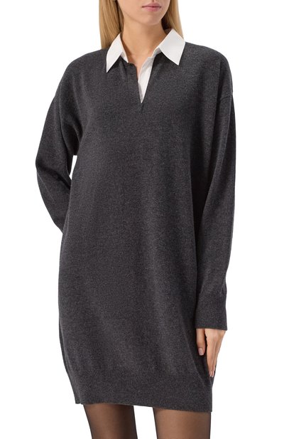 Платье из шерсти и кашемира MRZ, арт. FW25-0166, фото 3