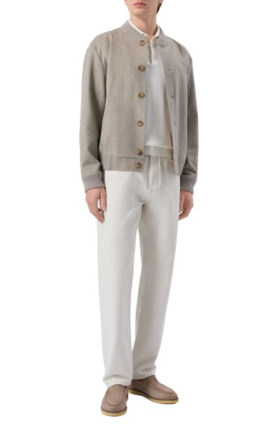 Замшевые лоферы city 12 STOREEZ бежевого цвета по цене 26000 руб., арт. 137804, фото 2 Замшевые лоферы city 12 STOREEZ, арт. 137804, фото 2