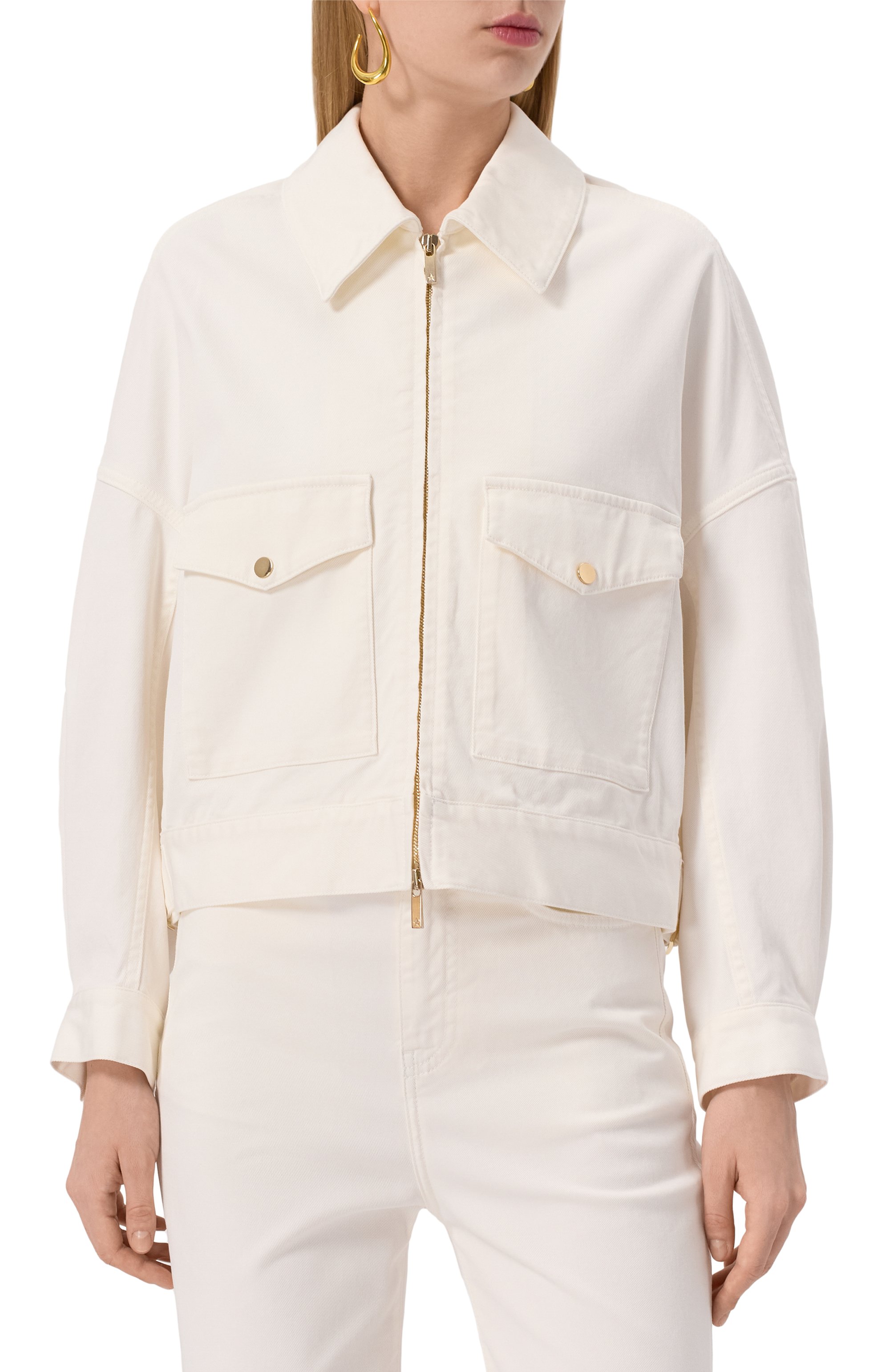 Джинсовая куртка LORENA ANTONIAZZI, арт. E2540CP41A/9695, фото 3