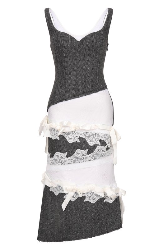 Шерстяное платье Daniil Antsiferov DA_3220G Серый DA_3220G