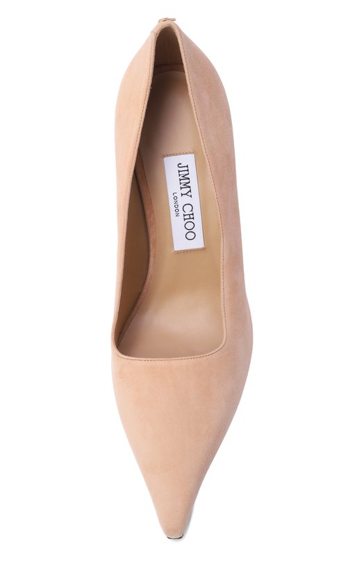 Замшевые туфли Ixia 95 Jimmy Choo IXIA 95/BZN Бежевый  IXIA 95/BZN Фото 6