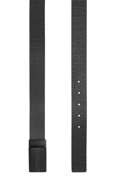 Кожаный ремень DIRK BIKKEMBERGS черного цвета по цене 11750 руб., арт. BKCU01221M125, фото 3 Кожаный ремень DIRK BIKKEMBERGS, арт. BKCU01221M125, фото 3