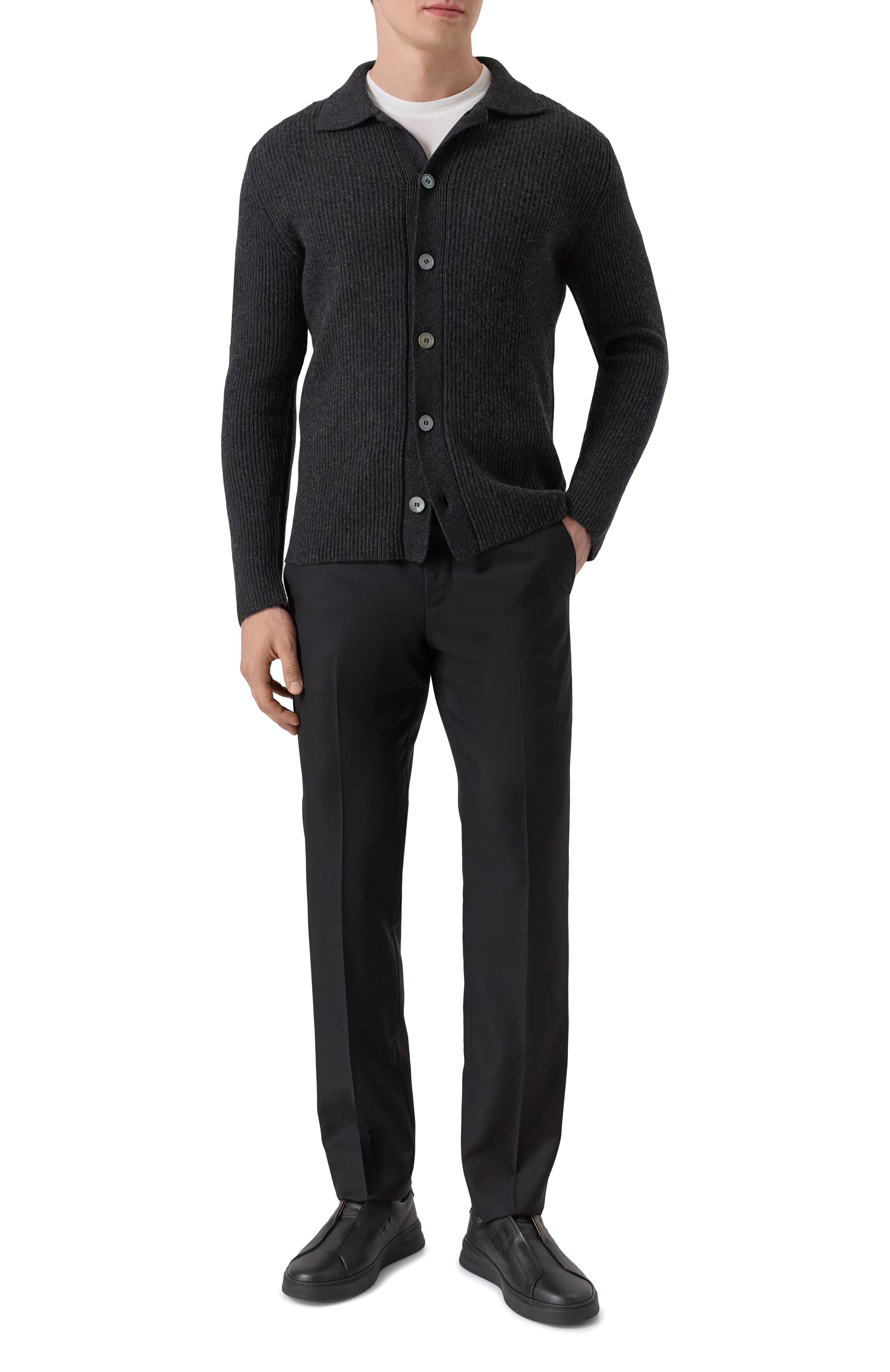 Кожаные кеды H`D`S`N BARACCO, арт. DEVIS.P.12*, фото 2