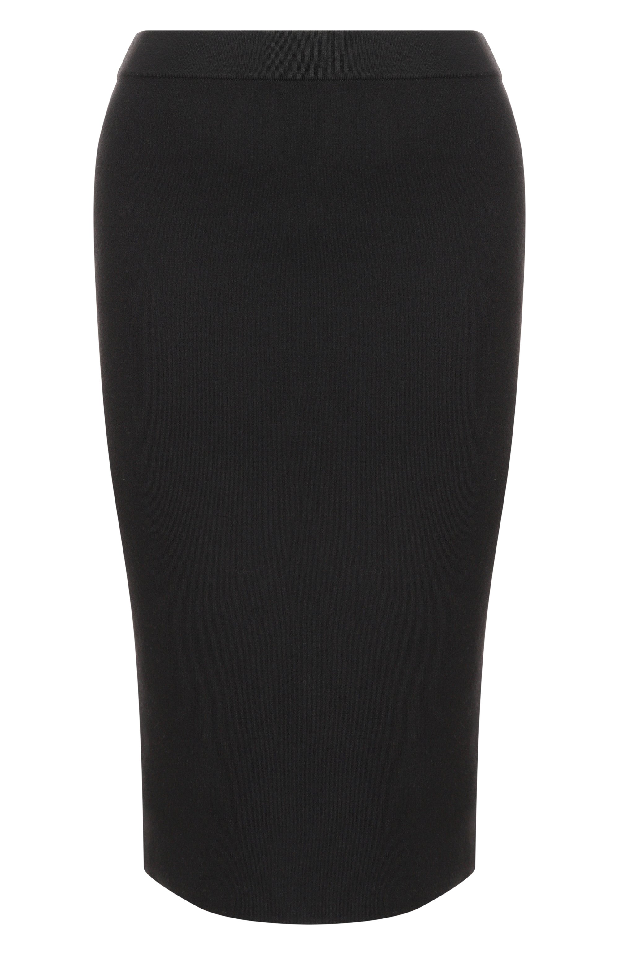 Шерстяная юбка SAINT LAURENT черного цвета по цене 245000 руб., арт. 769384/Y76KD, фото 1 Шерстяная юбка SAINT LAURENT, арт. 769384/Y76KD, фото 1