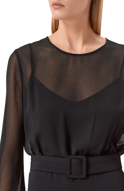 Блузка P.A.R.O.S.H. D313334/PANTY26 Чёрный  D313334/PANTY26 Фото 5