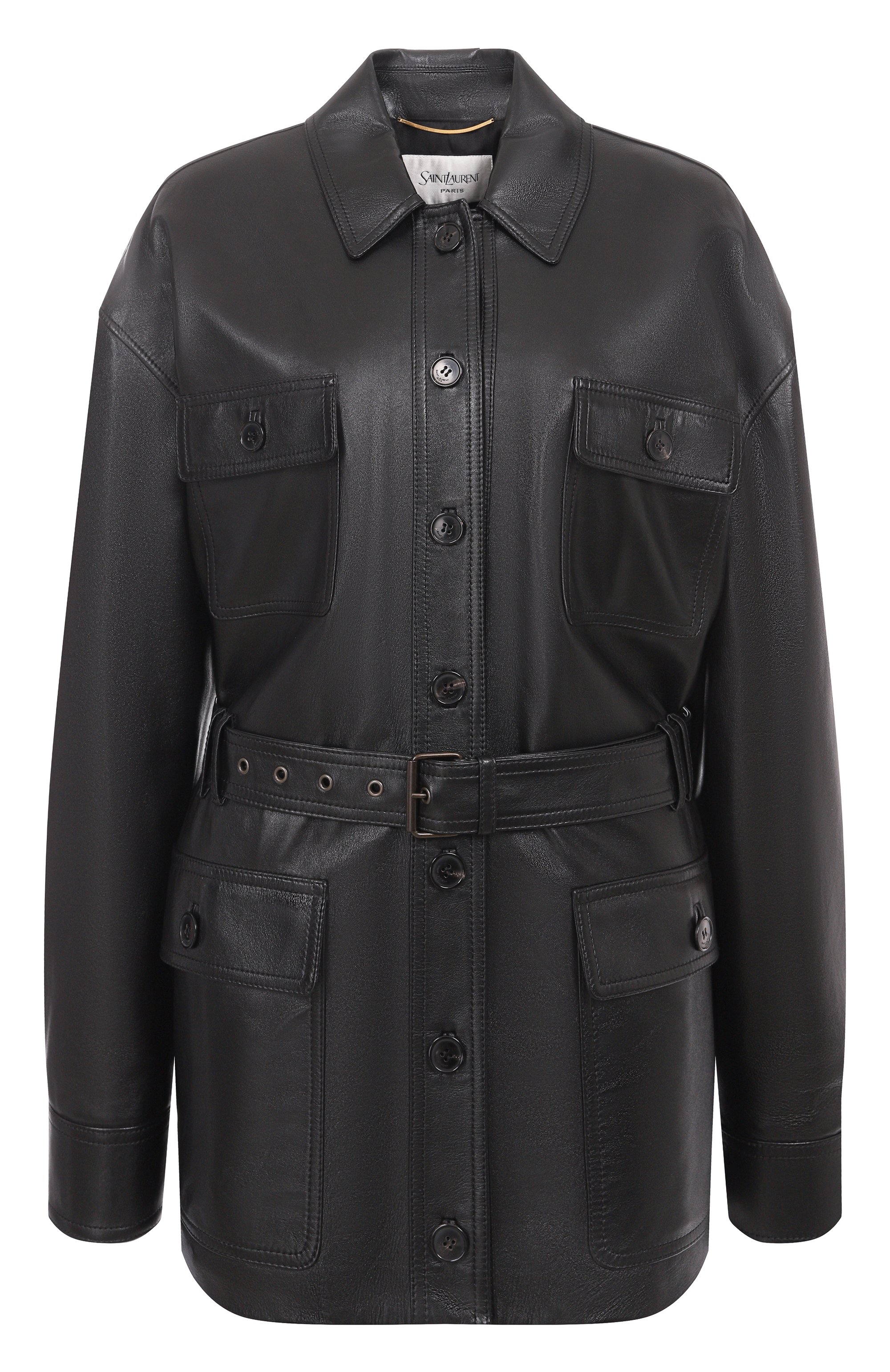 Кожаная куртка SAINT LAURENT, арт. 815253/YC2TF, �фото 1