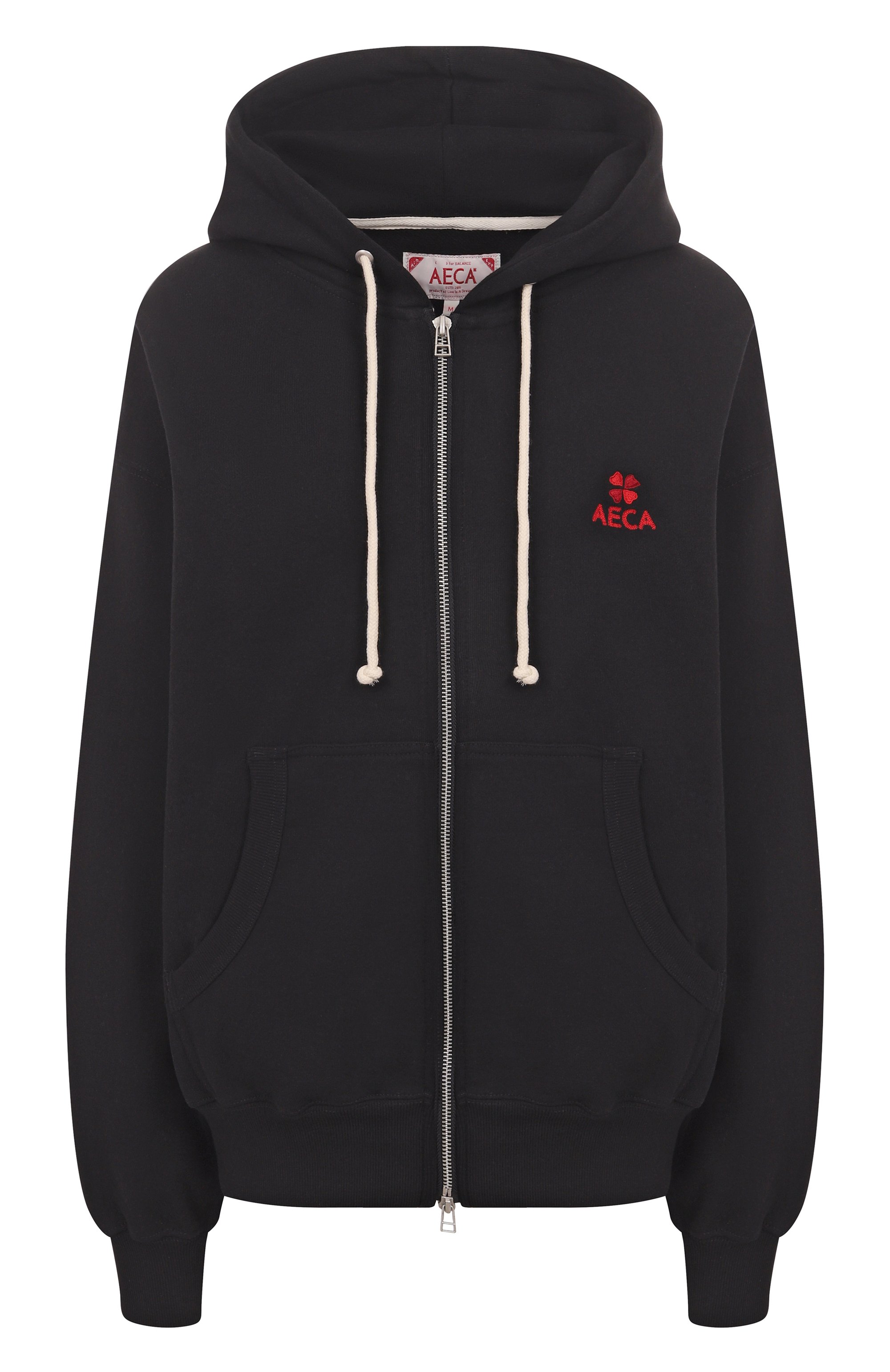Хлопковая толстовка AECA WHITE, арт. AWCMFWBDTSZSO001C0.BLACK (L), фото 1