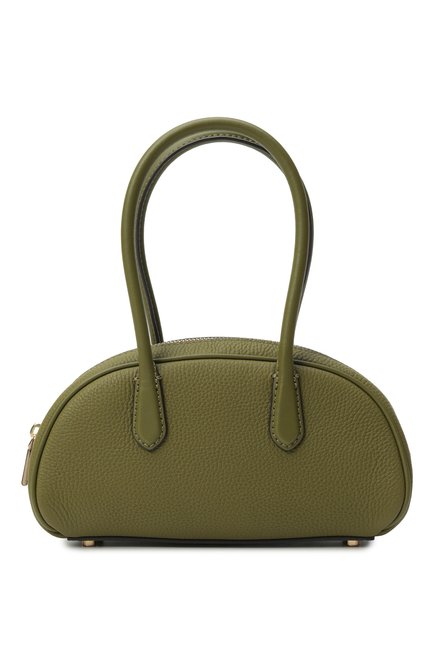 Женская сумка lulu MICHAEL MICHAEL KORS зеленого цвета, арт. 30T4G1US5T | Фото 1 (Драгоценные камни: Проставлено; Материал сплава: Проставлено; Размер: small; Материал: Натуральная кожа)