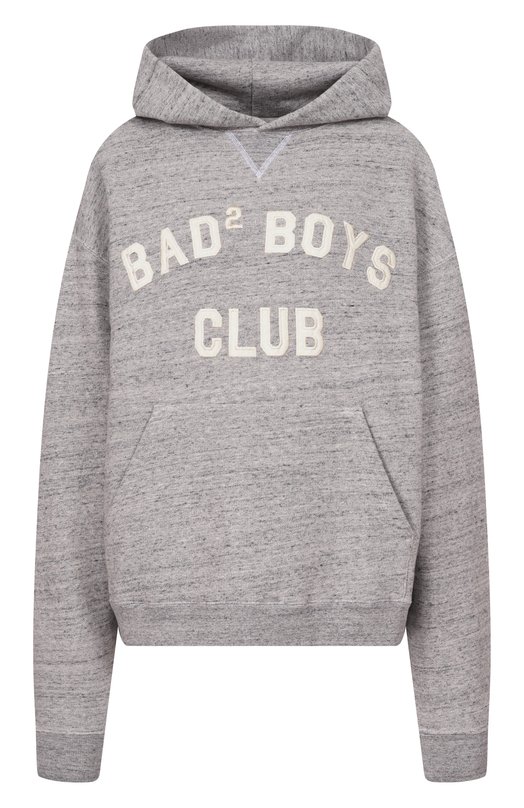 Хлопковое худи Dsquared2 S75GU0627/D25026 Серый S75GU0627/D25026