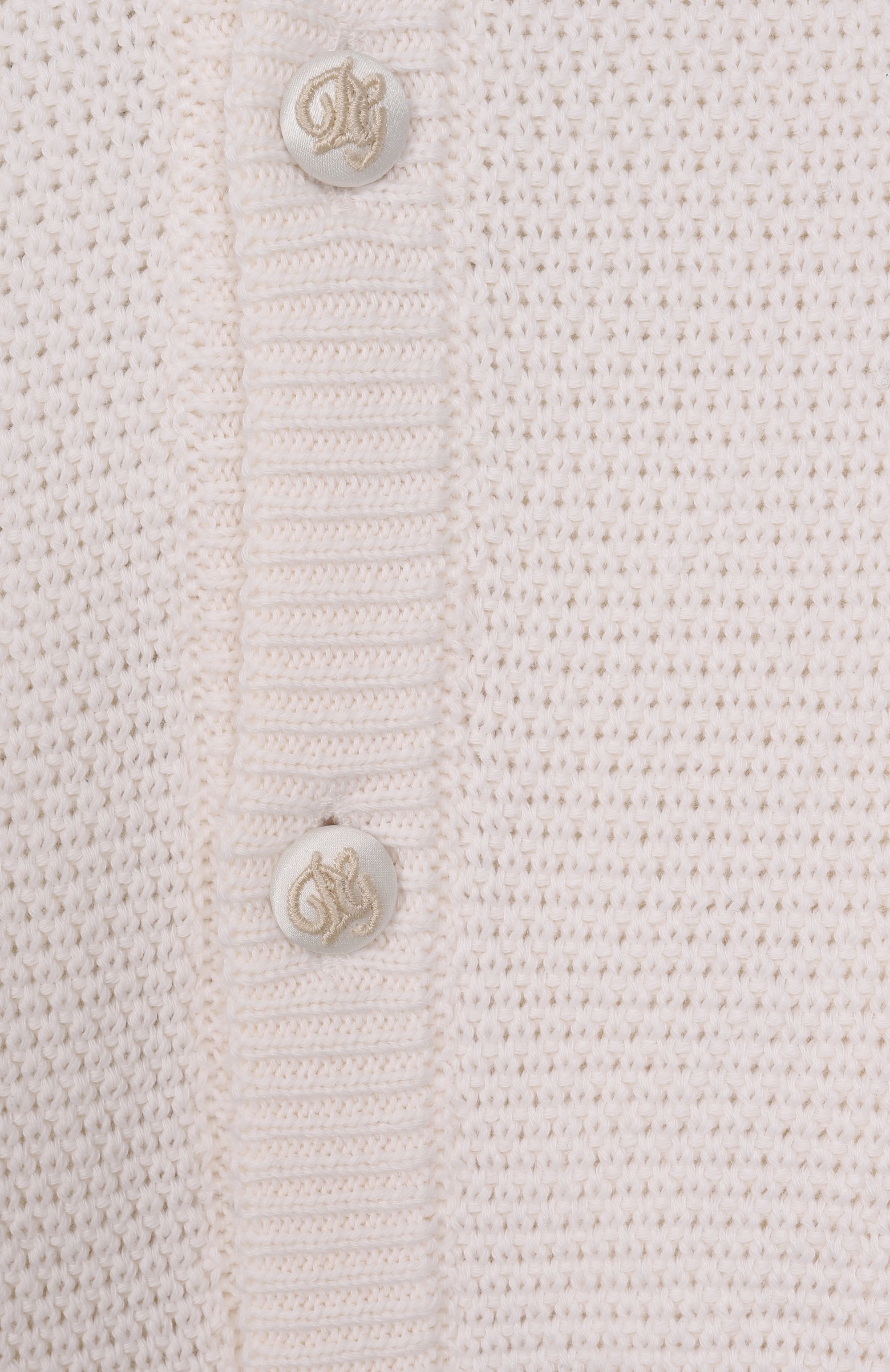 Кардиган из хлопка и кашемира DOLCE & GABBANA, арт. L1KWG1/JGMG8, фото 3