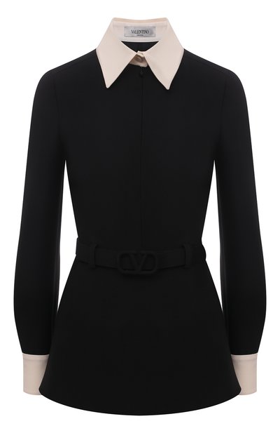 Рубашка из шерсти и шелка VALENTINO, арт. WB3AE6401CF, фото 1