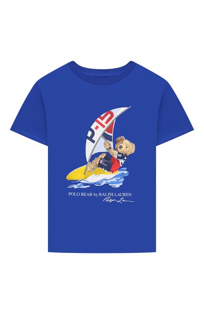 Хлопковая футболка POLO RALPH LAUREN, арт. 323838249, фото 1