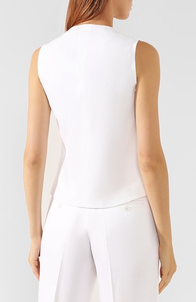 Льняной жилет KITON, арт. D47456K01057, фото 4