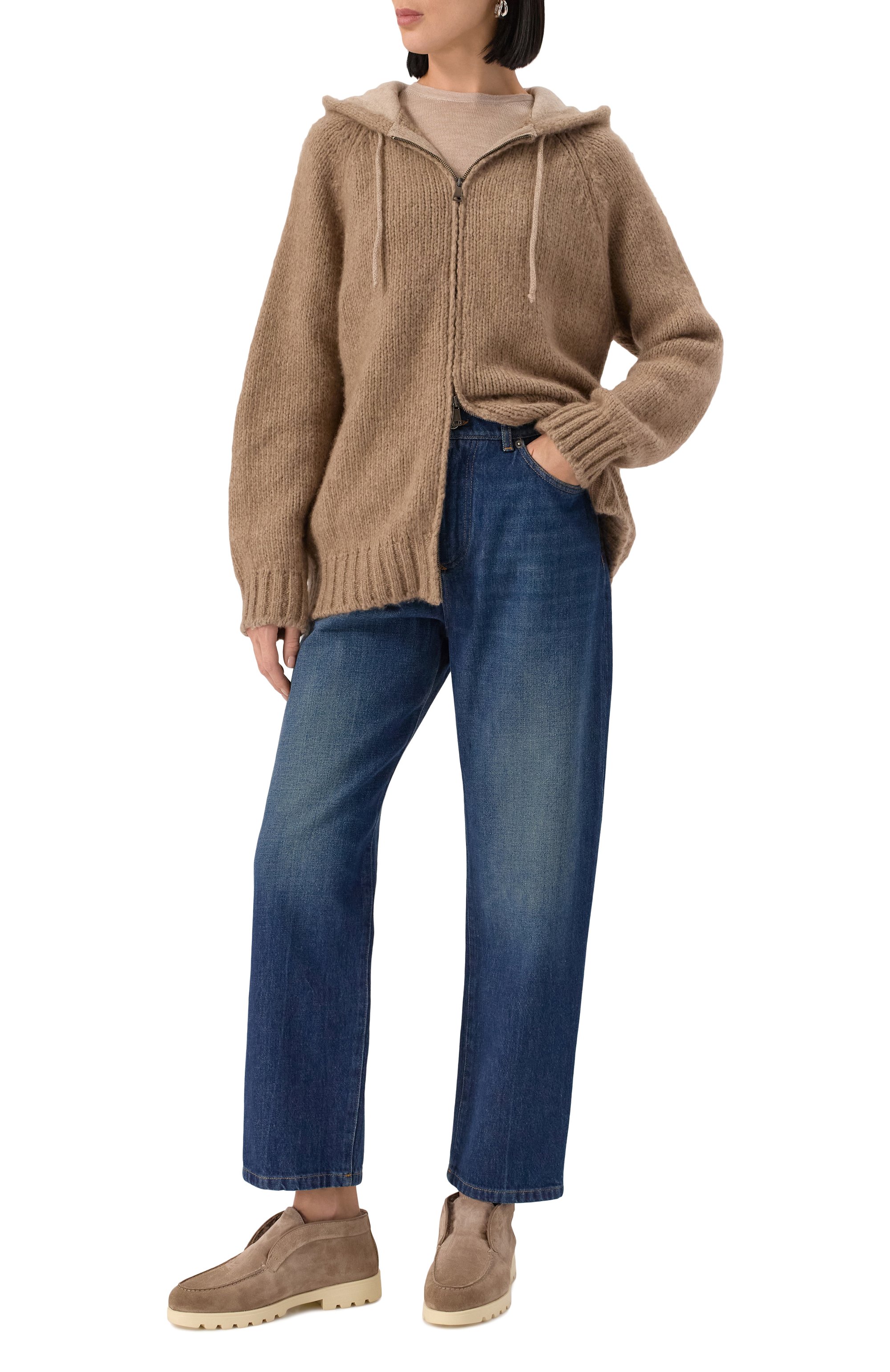 Замшевые ботинки yalta SANTONI, арт. WUDG71345TIRAHSY, фото 2