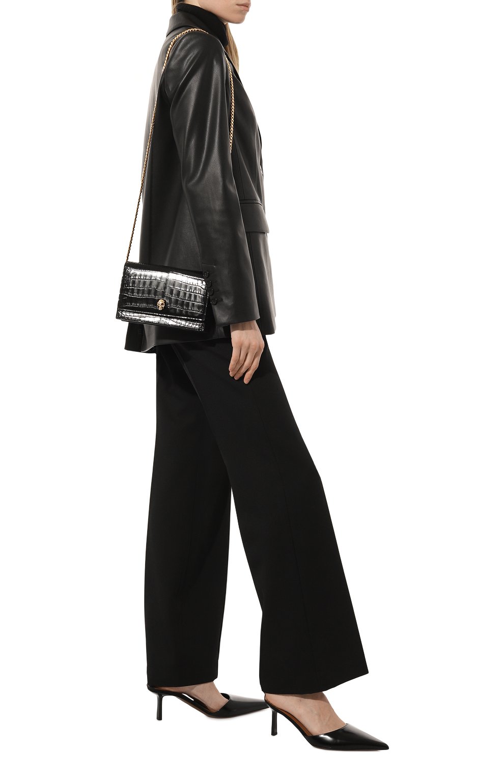 Сумка skull mini ALEXANDER MCQUEEN, арт. 6130881HB0G, фото 7