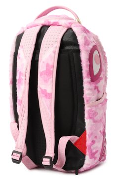 Детская рюкзак SPRAYGROUND розового цвета, арт. 910B6770NSZ | Фото 2 (Нос: Не проставлено; Материал: Текстиль; Материал сплава: Проставлено)