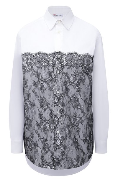 Женская хлопковая рубашка REDVALENTINO, арт. WR3ABF60/60Q