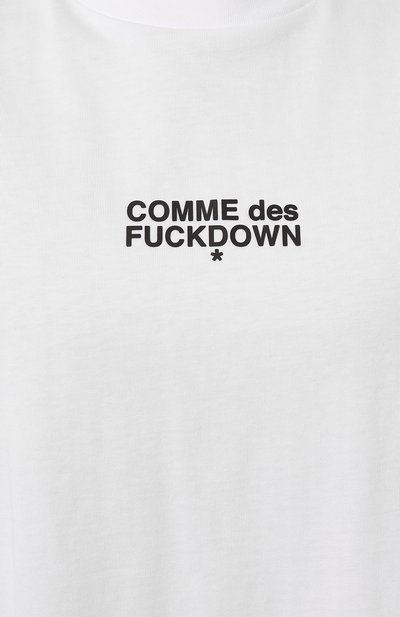 Хлопковая майка COMME DES FUCKDOWN, арт. CFABM00014, фото 5