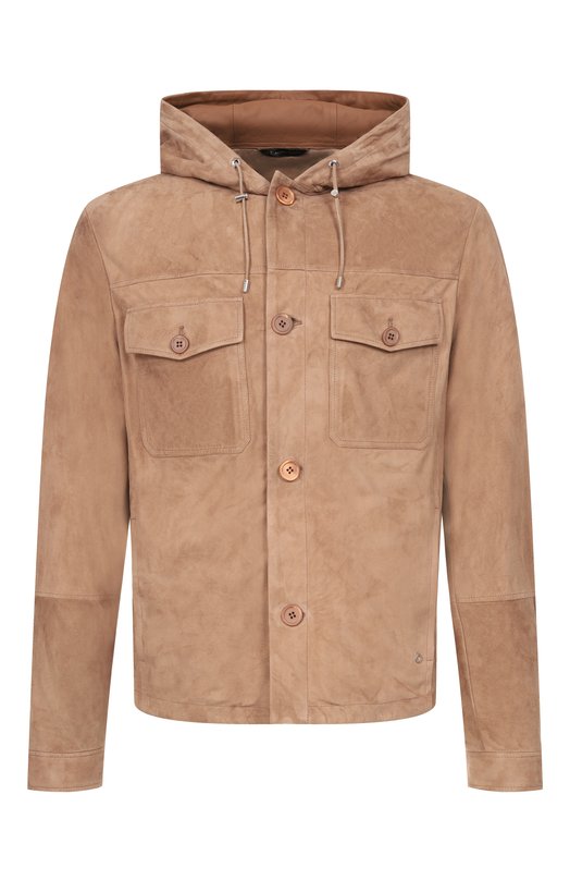 Замшевая куртка-рубашка Stefano Ricci M7J6100150/SUEJS3 Бежевый M7J6100150/SUEJS3