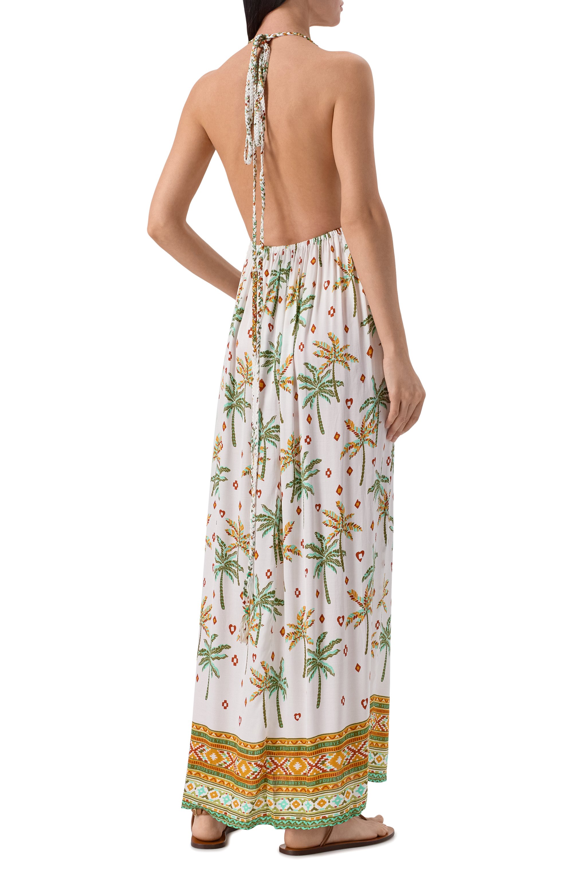 Платье из вискозы POUPETTE ST BARTH, арт. WHCS25LGEQG, фото 4